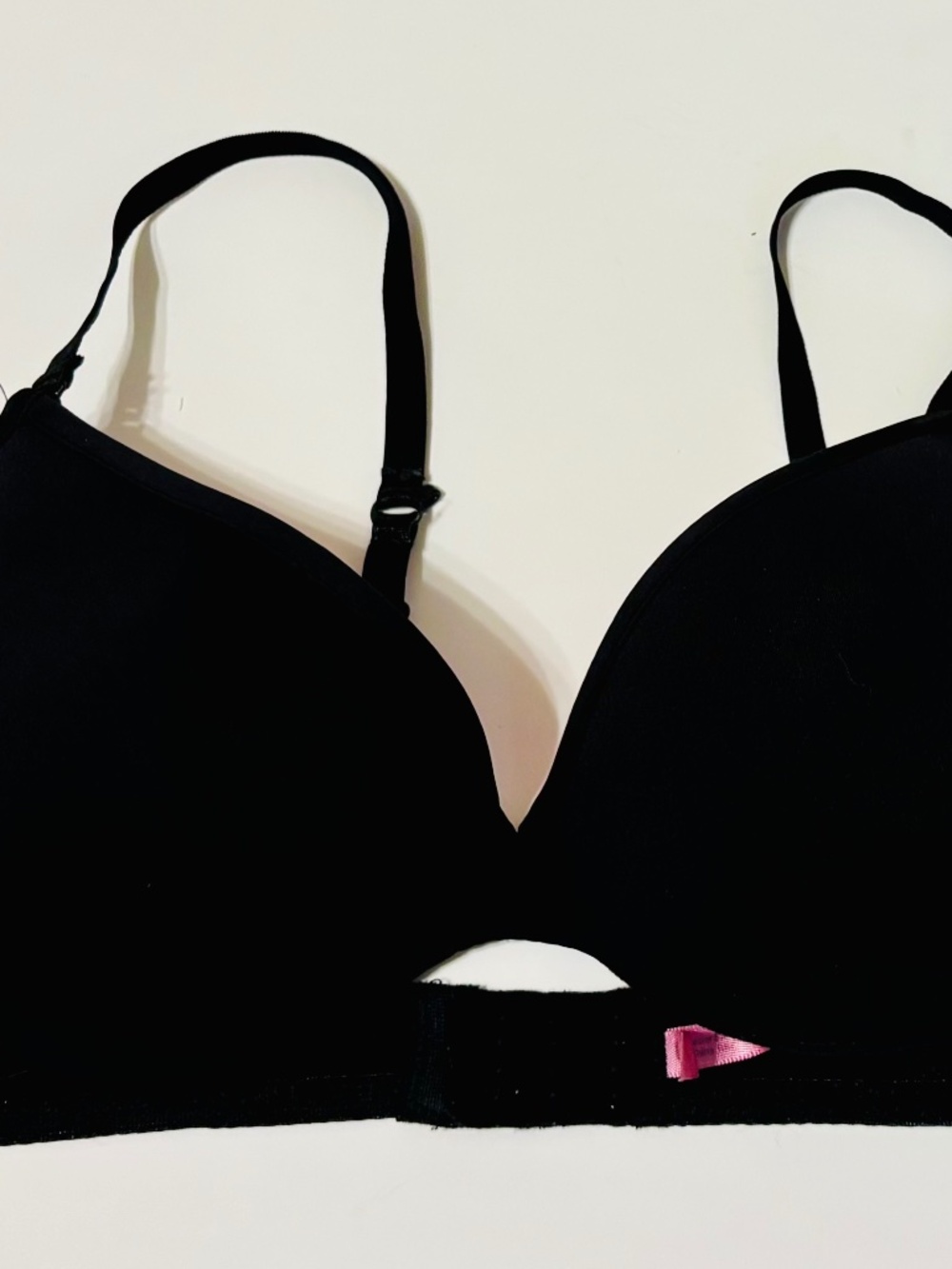 Tarea by Rue 21 Black t-shirt Push Up Bra Size 36D